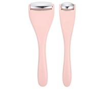 Cabilock 2Pcs Ice Face Massage Rollers for Eye Fatigue Relief and Wrinkle Reduction Dual-head Facial Tools with Waist Curve Design for Better Absorption and Anti-aging Skin Care