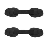 Cabilock 2pcs Kayak Handles Replacement with Pvc Strap, Anti-skid Black Boat Side Carry Handles for Inflatable Canoe, Sup Paddleboard, and Surfboard - Sturdy Water Sports Accessory
