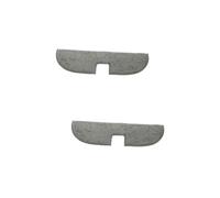 Cabilock 2pcs Kitchen Sink Mat Faucet Splash Guard Sponge Protector for Countertops Easy to Clean for Home Use and Kitchen Supply Grey