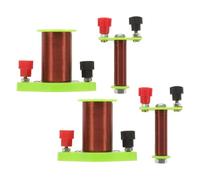 Cabilock 2pcs Laboratory Induction Coil Set for Physics Experiments Teaching Tools for Electromagnetic Induction Demonstrations for Schools and Research Institutions