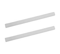 Cabilock 2pcs LED Diffuser Tube Protective Cover for T5 T8 Light Tubes, Clip-on Plastic Shade with Enhanced Safety Design and Original Fixture Preservation, for Office Ceilings and Study