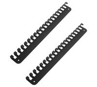 Cabilock 2pcs Medal Holder Rack with Hooks Wall-Mounted Medal Hanger and Keys Sturdy Metal Shelf for Soccer Gymnastics Race Awards Kitchen and Bath Organization