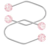 Cabilock 2pcs Metal Dimple Maker Facial Sculpting Tool Face Dimples Trainer Cheeks Exerciser for Natural Formation and Facial Muscle Toning
