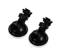 Cabilock 2pcs Mini Suction Cup Dash Cam Mount Bracket with Rotation Single Screw Head for Windshield Use Convenient Effortless Setup for Vehicle Video Recorders