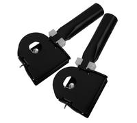 Cabilock 2pcs Mop Bar Adapter Clip for Dust Mop Replacement Sturdy Metal Construction for Efficient Floor Cleaning Easy Attach Detach for Home Use