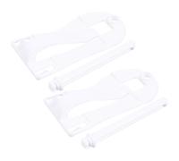 Cabilock 2pcs Multifunctional Fixing Clip for Parrot and Parakeet Bird Fruit Clamps Vegetable Holder Cage Clip for Small Animal Food Birdcage Foot Holder