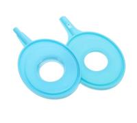 Cabilock 2pcs Physics Teaching Concave Convex Lens Kit Precision Optical Lenses for Refraction Science Demonstration Uniform Light Transmission for Laboratory Experiments and Advanced