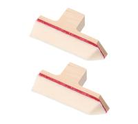 Cabilock 2Pcs Piano Mute Pads Upright Piano Mutes 48Mm Wooden Mufflers with Wedge Design for Tuning and Repair Instrument Accessories