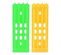 Cabilock 2pcs Pigeon Foot Ring Organizing Rack Racing Pigeon Supply Keep Different Breeds Apart Can Be Hung on Wall Plastic Simple Gorgeous Appearance for Poultry Operations Management