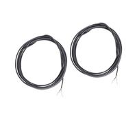Cabilock 2pcs Pin Stranded Copper Guitar Wiring Cable for Electric Bass Pickup Circuit Musical Instrument Connection Wire for Stable Audio Transmission