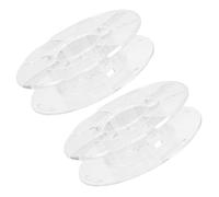 Cabilock 2Pcs Plastic 3D Printer Filament Spools 0.25Kg Reusable Empty Wire Reel Holder for 3D Printing Supplies Filament Storage for Printer Accessories and Management