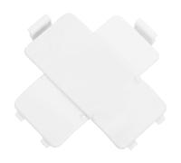 Cabilock 2pcs Plastic Air Conditioner Remote Battery Cover with Clip-on Design, Strong Protection for Battery Compartment, Prevents Remote Control Failure, Suitable for Home and Office Use