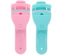 Cabilock 2pcs Plastic Eyelash Curler Makeup Tool with Stylish Appearance for Travel Eyelash Clip to Beautify and Make Upward and Curling