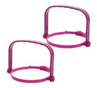 Cabilock 2Pcs Plastic Replacement Handles for 1-2L Glass Pickle Jars - Sturdy Water Jug Carrying Accessory with Ergonomic Grip for Kitchen and Storage Use