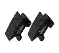 Cabilock 2pcs Pneumatic Foot Pedal Valve Position Way Zinc Alloy Nonslip Control Switch for Industrial Automation Automotive and Food Processing Use
