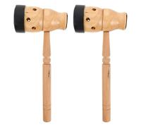 Cabilock 2pcs Portable Handheld Gourd Moxibustion Box with Removable Ash Tray Ergonomic Moxa Stick Holder for Full-body Moxibustion Therapy at Home Wooden Moxa Burner for Relaxation