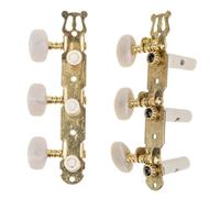 Cabilock 2Pcs Professional Classical Guitar Head Tuners Replacement Pegs High-grade Material Easy to Install Guitar Accessory for Enthusiasts and Beginners