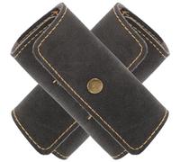 Cabilock 2pcs Pu Leather Guitar Pick Bag Portable Storage Holder with Craftsmanship and Strong Design for Guitar and Ukulele Plectrums, for On-the-go Use