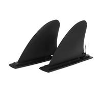 Cabilock 2pcs Pvc Surfboard Fin Replacement for Paddleboard and Inflatable Surfboard, Lightweight Design with Noise Reduction Feature, for Shallow Waters and Rivers Paddle Board Accessories