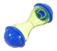 Cabilock 2pcs Rabbit Food Dispenser Bunny Treat Interactive Food Dispensing Intelligence Development Delicate Color Bone Shape Reusable Plastic Material Light Weight Slow Feeder for Indoor