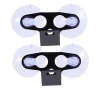 Cabilock 2pcs Radar Suction Cup Mount Kit Durable Dashboard Bracket for Self Driving Cars Strong Adhesion User Friendly Installation Compatible with Car Radar Models