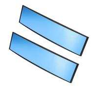 Cabilock 2pcs Rear View Mirrors for Cars and Trucks Wide Angle Interior Rearview Replacement with Clear Distortion Blue Lens Durable Design for Suvs and Heavy Vehicles