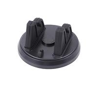 Cabilock 2pcs Rotatable Phone Mount for Car Silicone Cell Phone Holder for Dashboard Compatible with Smartphones Black