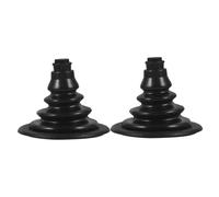 Cabilock 2pcs Rubber Shift Cable Boot for Use Flexible Design for Easy Installation Durable Protective Sleeve for Rvs Yachts and Boats Black