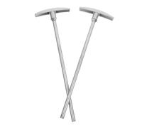 Cabilock 2pcs Rv Waste Valve Handle Extension Tube for Camper Sewer Tank Sanitary Valve Tube Extension Rod for Easy Waste Management and Safe Rv Tank Hose Operation