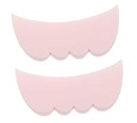 Cabilock 2pcs Silicone Mascara Shield Guard Eyelash Applicator Tool for Precise Eyeshadow Eyeliner Application Multipurpose Eye Makeup Assistant for Home and Travel Use