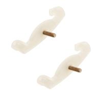 Cabilock 2pcs Slip Shoulder Pad for Violin Comfortable Shoulder Rest Bracket Feet Replacement Claw for Instrument Supply for Full Electric Violin Playing