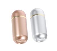 Cabilock 2pcs Small Travel Pill Container Plastic Medicine Organizer with Sealing Lid for Accurate Dosage Portable Compact Holder for Pills Capsules Jewelry and Herbs Storage