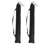 Cabilock 2pcs Softball Bat Bag with Dual Carrying Options, Polyester Outdoor Sports Gear Carrier for Trekking Poles and Folding Walking Sticks, for Travel and Games