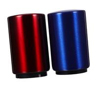 Cabilock 2pcs Stainless Steel Push Down Bottle Opener Compact Automatic Glass Cap Remover for Beer Soda Bottles Portable Rust-Resistant Bar Tool for Outdoor Picnic Camping
