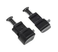 Cabilock 2pcs Telescopic Suitcase Handle Replacement Clips with High Strength PVC Material and Secure Locking Mechanism for Travel Luggage Repair and Pull Rod Handles