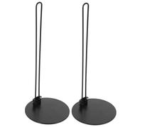 Cabilock 2pcs Tumbler Lid Organizer Vertical Cup Lids Holder for Kitchen Cabinet Countertop Space-Saving Storage Rack
