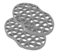 Cabilock 2pcs Twist Curl Comb, Curling Hair Brush, Salon Multifunctional Curly Hair Tool, Professional Defining Volumizing Styling Comb Dark Grey