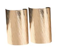 Cabilock 2pcs Vintage Metal Ponytail Hair Clips for Women Brushed Hair Lightweight for Sleek Ponytails and Updos Stylish Gold Tone Design