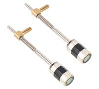 Cabilock 2pcs Violin Bow Frog Screw Replacement Metal Repair Parts for Bow Instrument Use in Repair and Practice