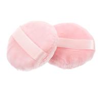 Cabilock 2pcs Washable Powder Applicators Makeup Sponge for Foundation Cotton Ribbon for Women Blending