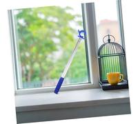 Cabilock 2pcs Window Assistant Rods Telescopic Aluminum Alloy Pull Wands for Opening and Closing Skylights Lightweight Window Opener Poles for Kitchen Living and School Use