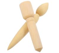 Cabilock 2pcs Wooden Sculpting Tool Pottery Tool for Artists and Beginners Lightweight Ergonomic Design Beige DIY Spout Modifier for Repairing Teapot Spouts Detailed Clay Work Pottery