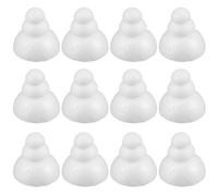 Cabilock 300pcs Foam Balls Polystyrene Half Sphere for Boys and Girls Crafts Christmas Tree Ornaments DIY Decorations Arts and Crafts