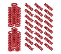 Cabilock 30pcs 8mm Od Compression Die Springs 25mm Long for 3d Printer Bed Leveling, Universal Platform Mould Springs for Industrial and Additive Manufacturing Use
