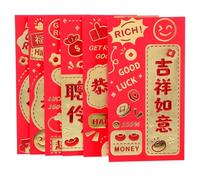 Cabilock 30pcs Chinese Red Envelopes for Lunar Year and Wedding Cash Paper Red Packets Symbolizing Prosperity Suitable for All Ages Traditional Spring Festival Money Holders