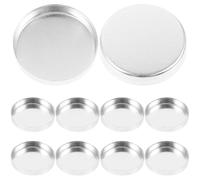 Cabilock 30pcs Empty Eyeshadow Pans Makeup Plate Aluminum DIY Refillable Sturdy Sl esign for Women Travel