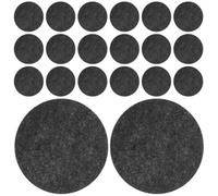 Cabilock 30pcs Felt Plate Separators for Dish Storage, 7.5 Inch Black | Impact Cushioning, Cabinet Organisation, Picnics, Bowls and Saucepan Lids, for Home Organisers