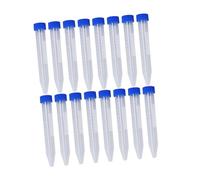 Cabilock 30pcs Graduated Centrifuge Tubes with Screw Caps Transparent Atomization Vials for Laboratory Biochemistry Molecular Biology Liquid Storage Smooth Wall Design