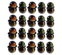 Cabilock 30pcs Halloween Mini Tumbler Set Wobbling Tabletop Ornaments with Classic Festive Designs Party Favors for Desktop Decoration and Fun Play