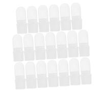 Cabilock 30Pcs Nail Polish Cover Nail Varnish Protector for Women Manicure Art for Home and Salon Use Scratch-resistant